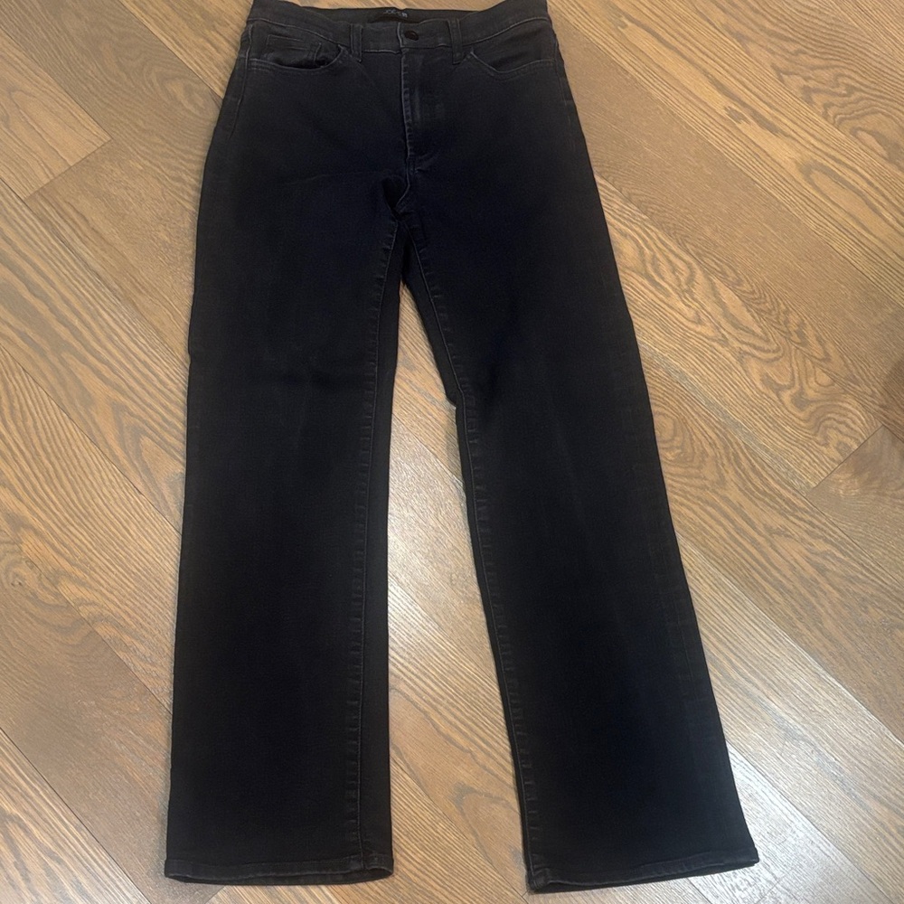 Joe's Jeans Women's Straight Leg Black Denim 27